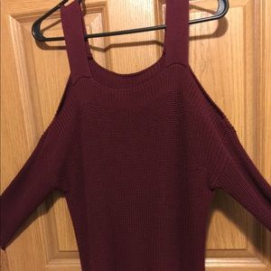 Rue 21 Cold Shoulder Sweater